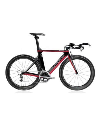 NEILPRYDE Bayamo Carbon Frame Set, S, black with red