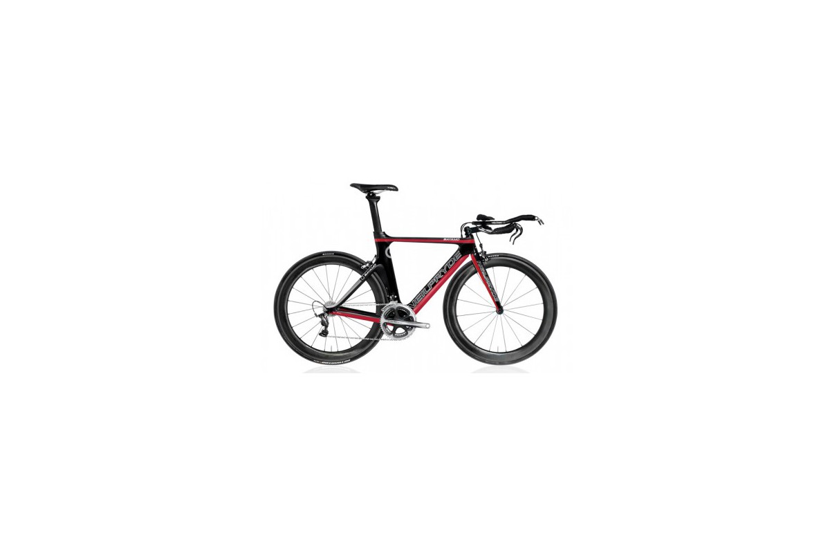 NEILPRYDE Bayamo Carbon Frame Set, XL, black with red