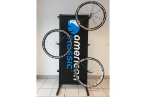American Classic Laufrad-Ständer für sechs Laufräder, Pro Quality Display