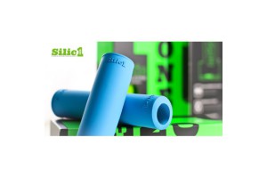 Silic1 Silicone Grips, smooth, light blue