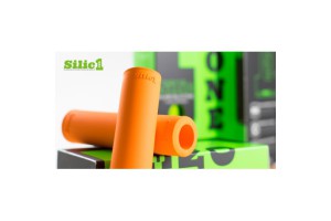Silic1 Silicone Grips, smooth, orange