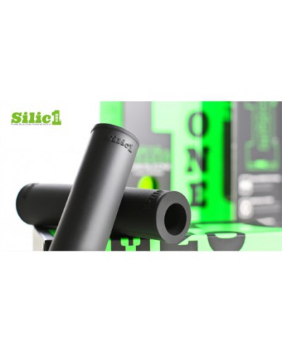 Silic1 Silicone Grips, smooth, black