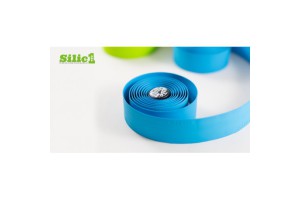 Silic1 Silikon Lenkerband, glatt, hell blau