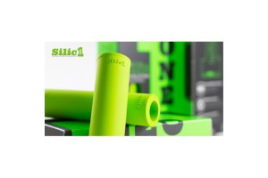 Silic1 Silicone Grips, diamond pattern, green