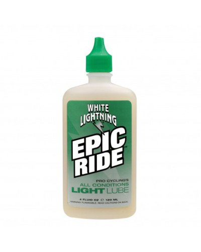 White Lightning EPIC RIDE, All-Condition Lubricant, 118 ml