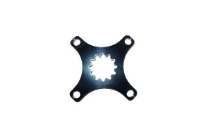 Middleburn RS8 Single Spider, 4-Arm, for SRAM XX1 chainring, black, without chainring