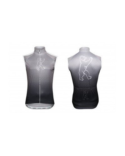 Konstructive Clothing, mens cycling vest, "Team Nano Carbon" style, Größe / size small