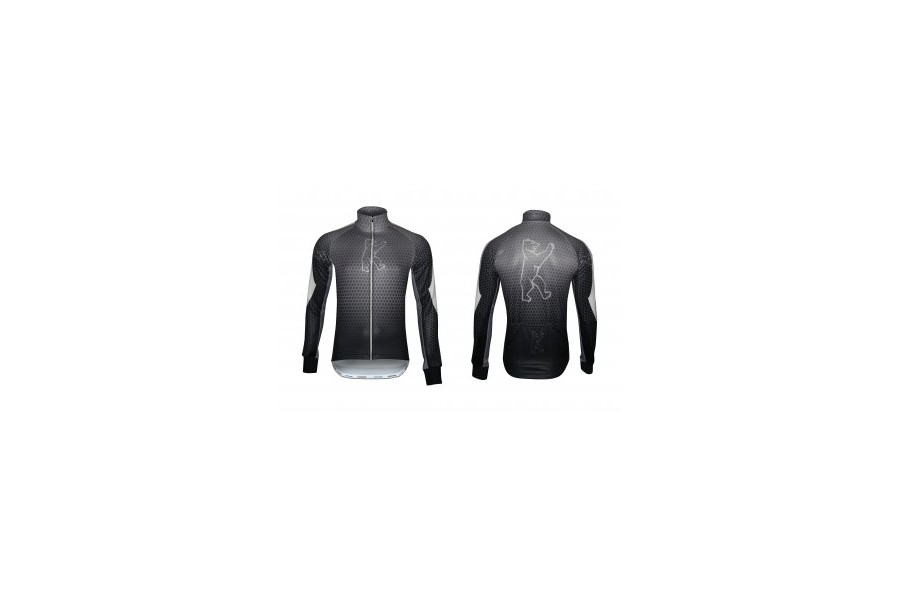 Konstructive Clothing, mens softshell cycling jacket, "Nano Carbon" style, Größe / size small