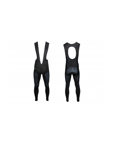 Konstructive Clothing, mens cycling bib pants, full length, without seat padding, "Nano Carbon" style, Größe / size small