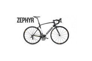 NeilPryde Zephyr SRAM Force Roadbike, Medium, black/green, American Classic Wheels, Ritchey WCS Components