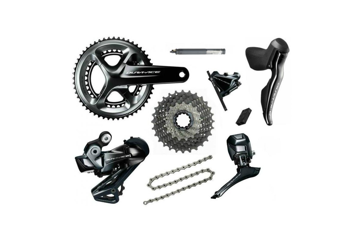 Shimano Dura Ace DI2, 2 x 11, Scheibenbremsen, Antrieb, Schaltung