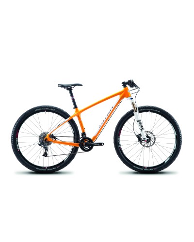 NINER Air 9 Carbon, Large, Orange/White with SunRace, Rock Shox SID WC, American Classic Wheels, Niner Components