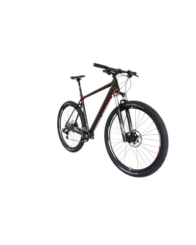 Konstructive IOLITE 29 Mountain Bike Rahmen-Set / frame set, red and pure carbon style