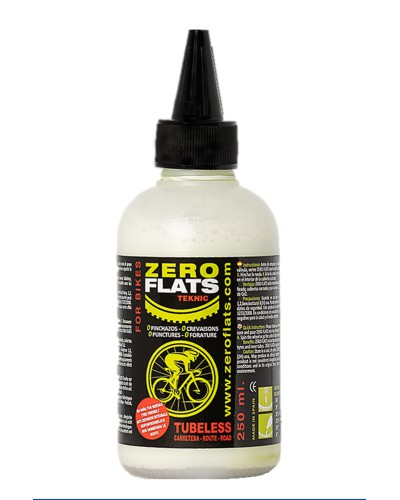 Zero Flats PLATTENKILLER Tubeless Dichtmittel Reifendruck ab 5 Bar 250 ml