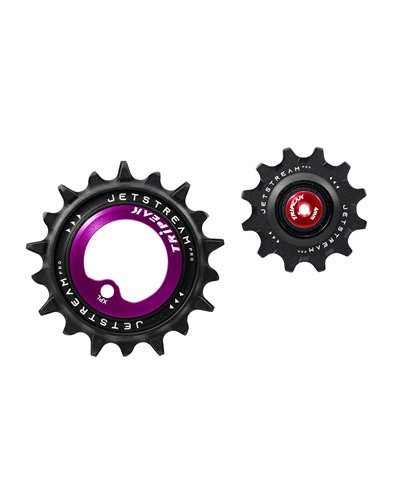 TRIPEAK Jetstream Pro Ceramic AOPW Kit Asymmetric Oversized Pulley Wheel Kit