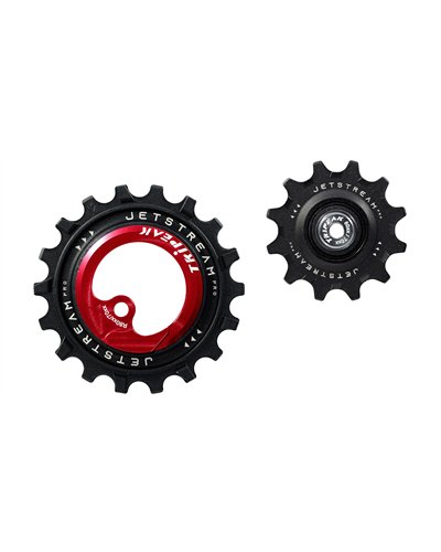 TRIPEAK Jetstream Pro Ceramic AOPW Kit Asymmetric Oversized Pulley Wheel Kit