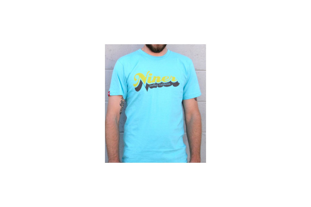 Niner, T-Shirt "Retro Niner", sky blue, medium
