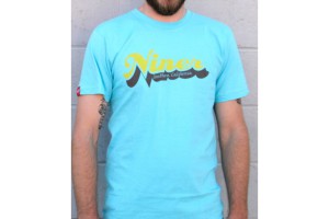 Niner, T-Shirt "Retro Niner", sky blue, medium