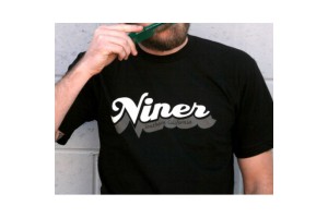 Niner, T-Shirt "Retro Niner", black, medium