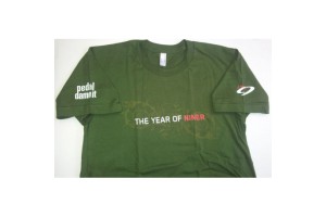 Niner, T-Shirt "Year of Niner", small, green
