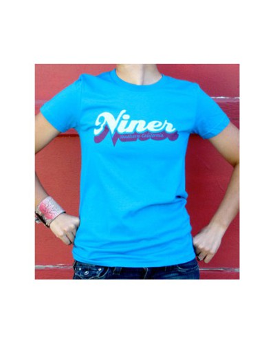 Niner, T-Shirt "Retro Niner", womens, small, teal