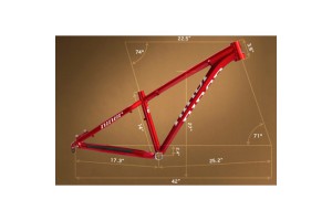 NINER EMD 9, Hydro-Alloy, small, Hot Tamale red