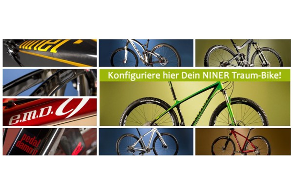  NINER BIKES Dream Bikes Configurator Enduro Marathon Race XC Gravel Bikes